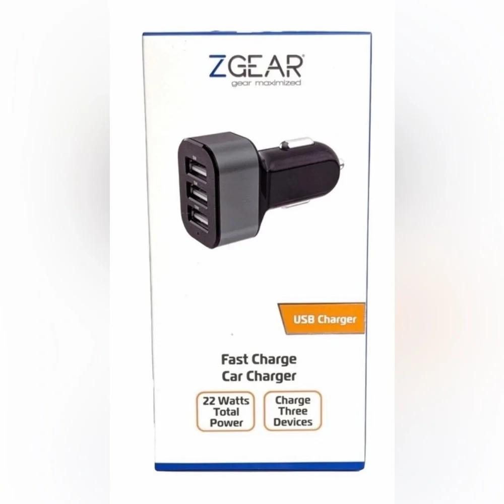 🔥🔥SALE🔥🔥Shear Triple USB Fast Car Charger